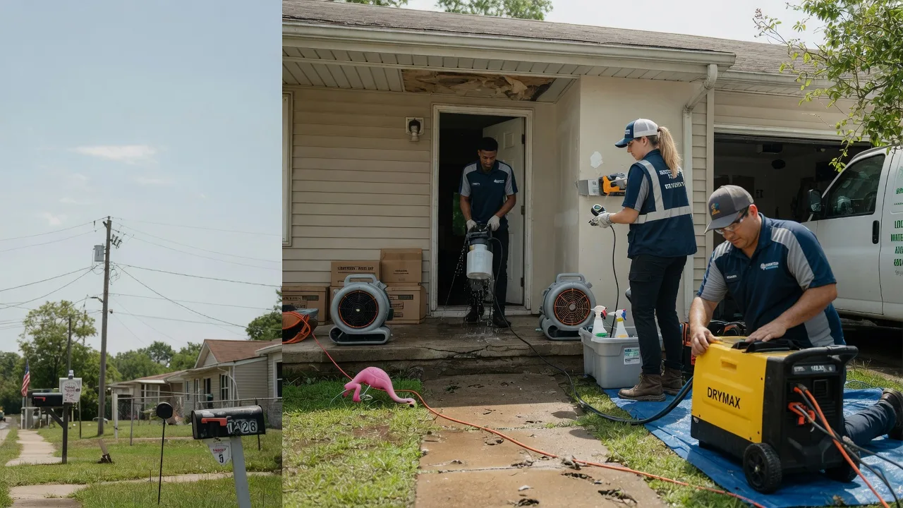 Storm Damage Water Removal in Isabel, KS near me